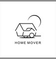 caravan logo vector image