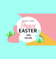 easter street event festival and fair banner vector image