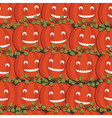 pumpkin pattern vector image