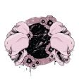 skull vector image vector image