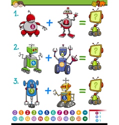 Mathematical educational activity Royalty Free Vector Image