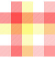 pink baby color plaid seamless pattern vector image