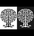 apple tree vector image vector image