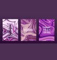 set modern backgroundstexture with mixed vector image vector image