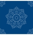 mandala on background seamless pattern vector image vector image