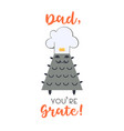 punny cute friendship greeting card template vector image