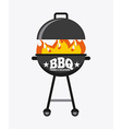barbecue food vector image