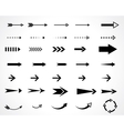 set of arrows vector image vector image