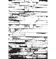brick wall overlay vector image vector image