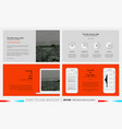 creative presentation templates with editable vector image