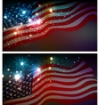 fireworks background for 4th of july vector image vector image