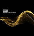 abstract light wave futuristic background vector image vector image