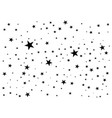 fireworks star random source stream falling vector image