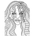 witch vector image
