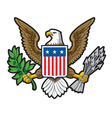 american eagle vector image vector image