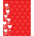 valentine background vector image