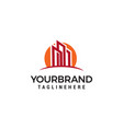 buildings icon for your design construction logo vector image