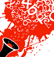 graphic background vector image