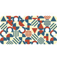trendy abstract background design with circles vector image