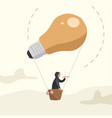 business concept design arabic businesswoman vector image