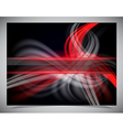 abstract glowing background vector image