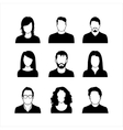 user icons vector image