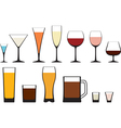 glass vector image
