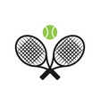 tennis sport graphic design inspiration vector image vector image