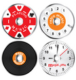 music cds vector image vector image