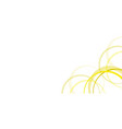 abstract circles and waves on white vector image vector image