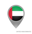 united arab emirates point vector image vector image