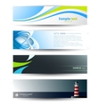 header banners vector image
