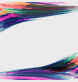 colorful splash paint art background education vector image
