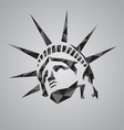 statue of liberty symbol vector image vector image