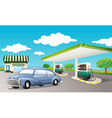 gas stain vector image