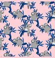 seamless pattern with cute koala bears vector image vector image