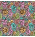beautiful floral pattern vector image vector image