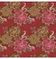 floral seamless pattern vector image vector image