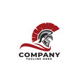 spartan logos vector image vector image