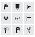 flags icon set vector image