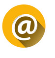 at circle icon vector image