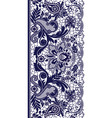 floral lace background vector image vector image