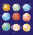 system solar design vector image