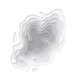 papercut layers texture background 3d paper vector image