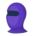winter thermal mask icon cartoon style vector image vector image