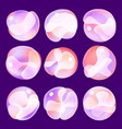 fluid bright gradient background vector image