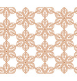 indian seamless abstract pattern of traditional vector image vector image