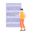 plumbing shop vector image vector image