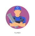 plumbing service concept vector image