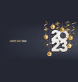 happy new year 2023 vector image